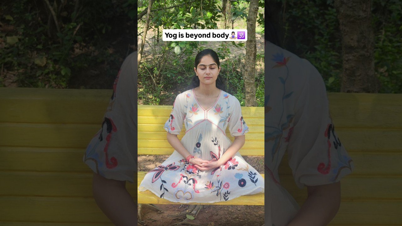 Yogini Nisha teaching yoga